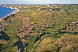 Royal Portrush 8th Aerial